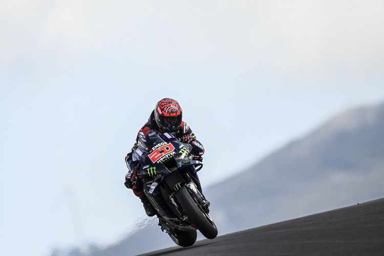 Fabio Quartararo di Sirkuit Portimao (TWITTER/@FABIOQ20)  