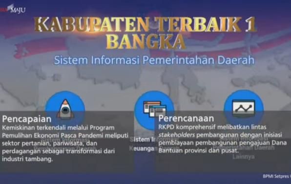 Pemerintah Kabupaten Bangka kembali meraih penghargaan yang cukup bergengsi di tingkat nasional.