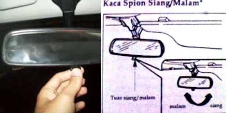 fungsi spion tengah pada kabin (s515i.com)  