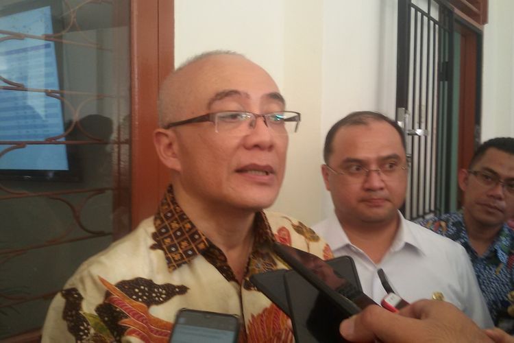Kepala BKN Bima Haria Wibisana dan Gubernur Kepulauan Bangka Belitung Erzaldi Rosman seusai peresmian UPT BKN Pangkal Pinang, Rabu (14/8/2019).  