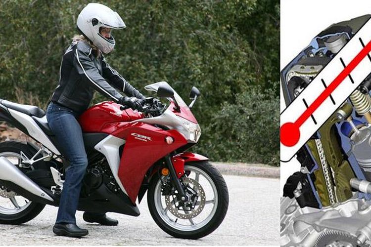 Memanaskan mesin motor injeksi, maksimal 1 menit. (about.com)  