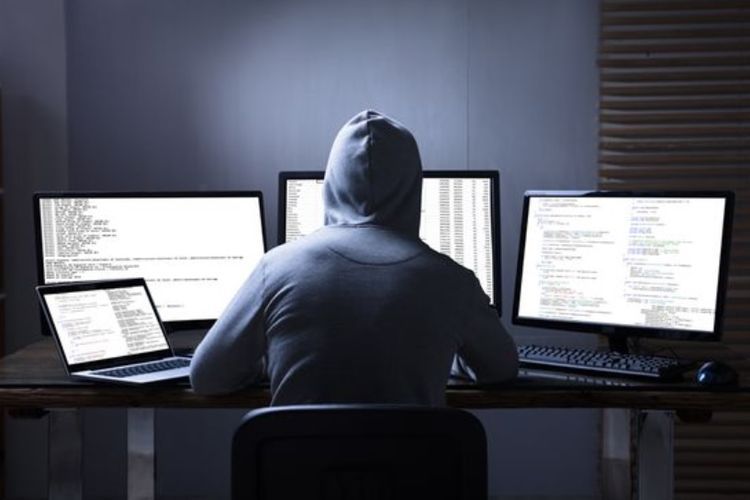 ilustrasi hacker  