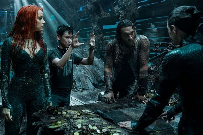 James Wan dan para pemeran film Aquaman