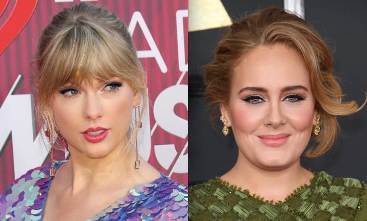 taylor Swift dan Adele 