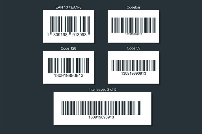 Ilustrasi barcode.
