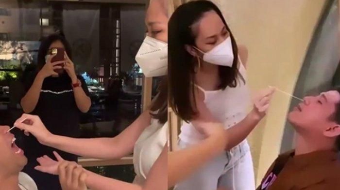 BCL mengetes swab teman-temannya 
