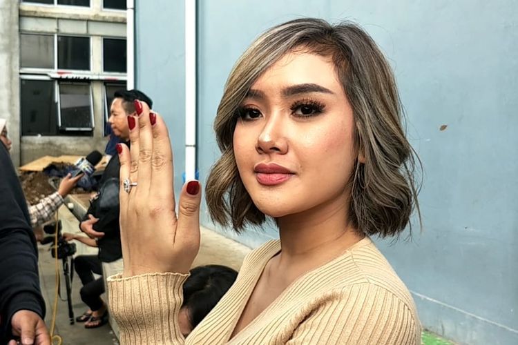 Cita Citata saat ditemui di kawasan Tendean, Jakarta Selatan, Senin (3/2/2020  