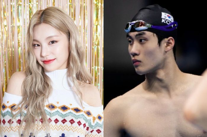 Atlet Renang Hwang Sunwoo Dapat Dukungan dari Yeji ITZY