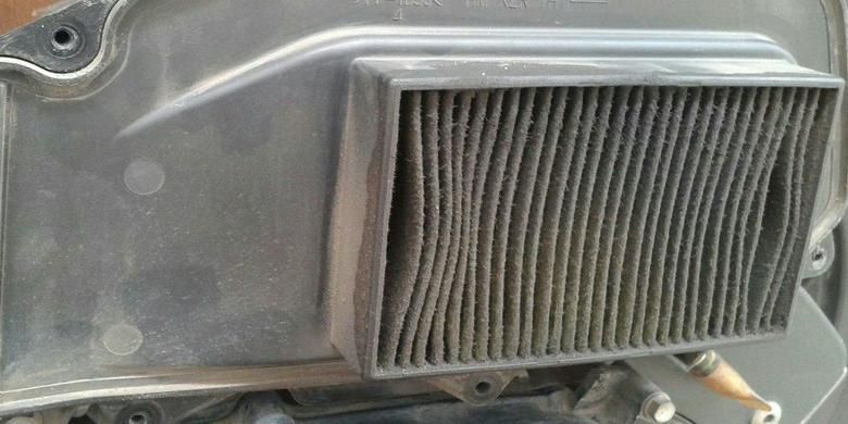 Filter udara motor kotor (mazped.com) 