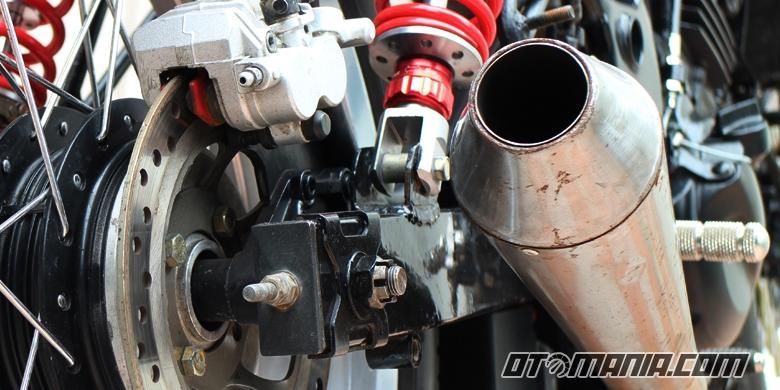Ilustrasi knalpot motor (Stanly/Otomania) 