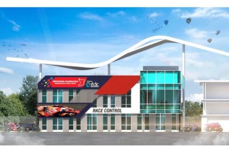 Race Control Building Mandalika International Street Circuit (Foto: Tangkapan layar akun Instagram ITDC) 