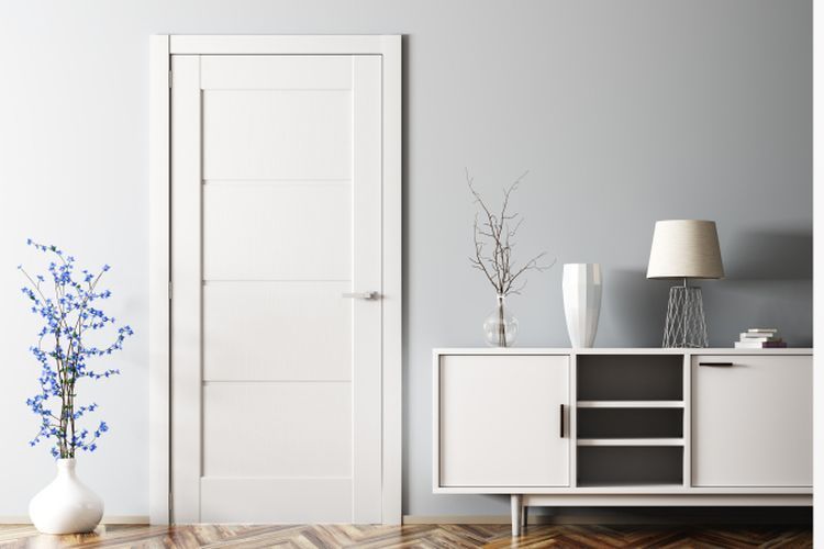 Ilustrasi pintu di rumah