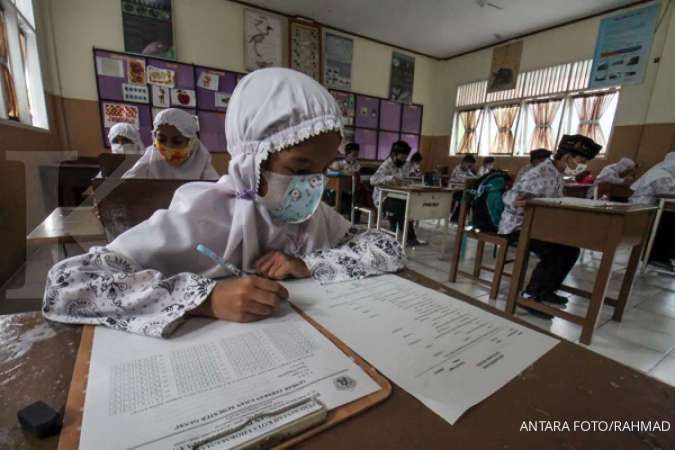 Ilustrasi anak sekolah