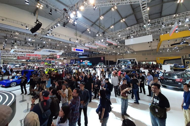 Suasana GIIAS 2019(KOMPAS.com/Ruly) 