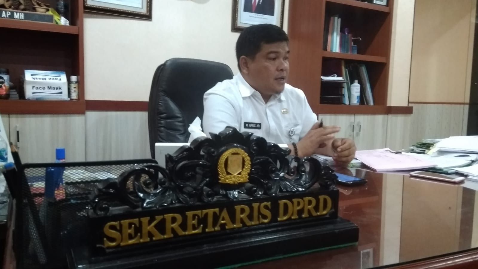 Sekretaris DPRD Babel M. Haris