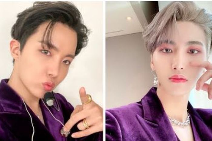 J-Hope BTS dan Seonghwa ATEEZ 