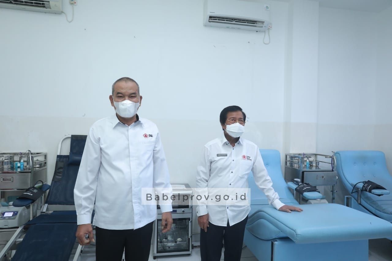 Wagub Babel Abdul Fatah dan Wawako Pangkalpinang Muhammad Sofyan