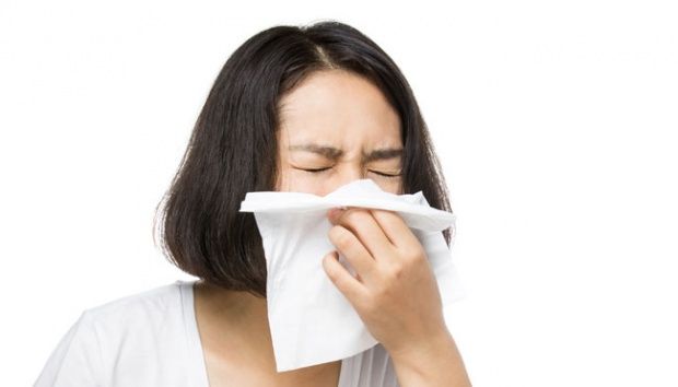 Ilustrasi sakit flu