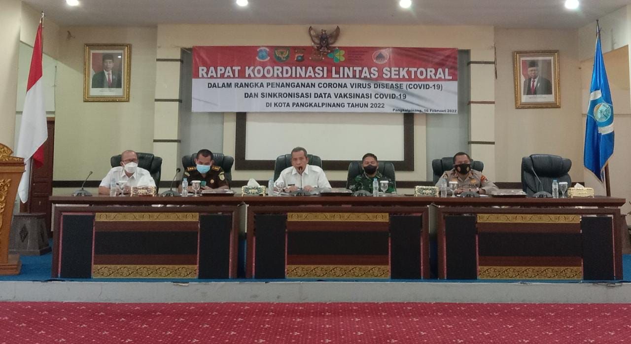 Rapat Koordinasi lintas sektoral, Rabu(16/02/2022)