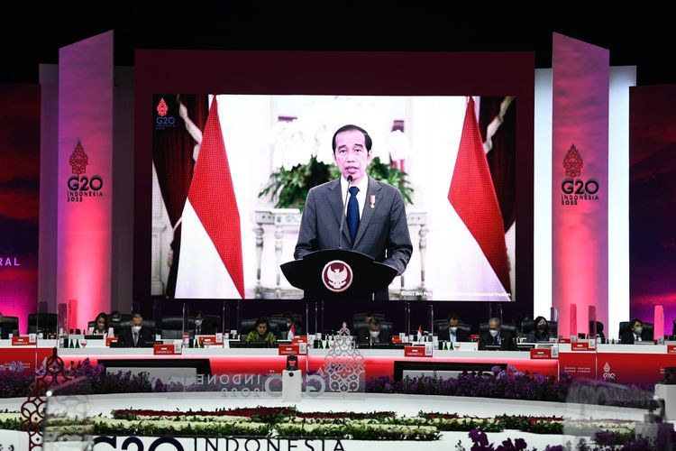 Pertemuan pertama Menteri Keuangan dan Gubernur Bank Sentral (1st FMCBG Meetings) dalam presidensi G20 Indonesia di JCC Senayan, Jakarta, Kamis (17/2/2022)