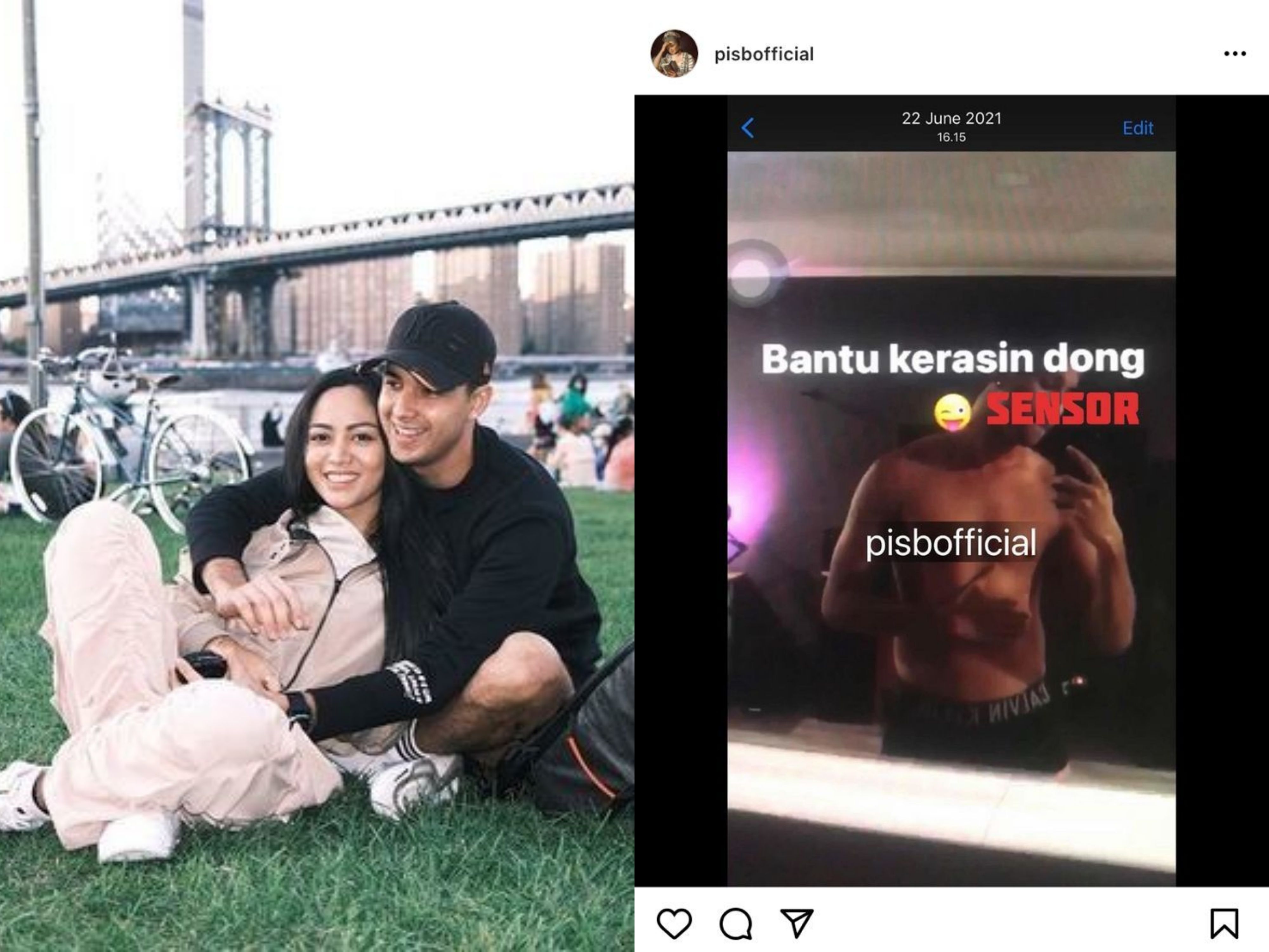 VIRAL! Foto dan Chat Mesum Diduga Salim Nauderer Kekasih Rachel Vennya  Tersebar di Medsos: 'Bantu kerasin dong' - Sonora.id
