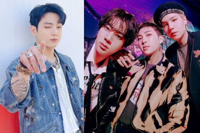 Jungkook BTS beri julukan 'Skin Gangster' untuk hyung line