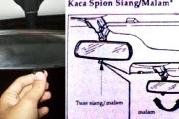 Fungsi spion tengah pada kabin(s515i.com) 