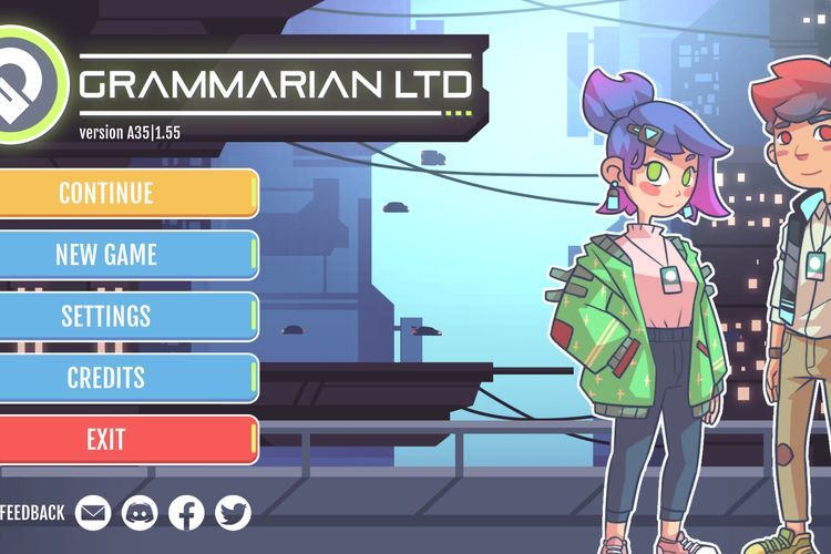 Ilustrasi game Grammarian Ltd.