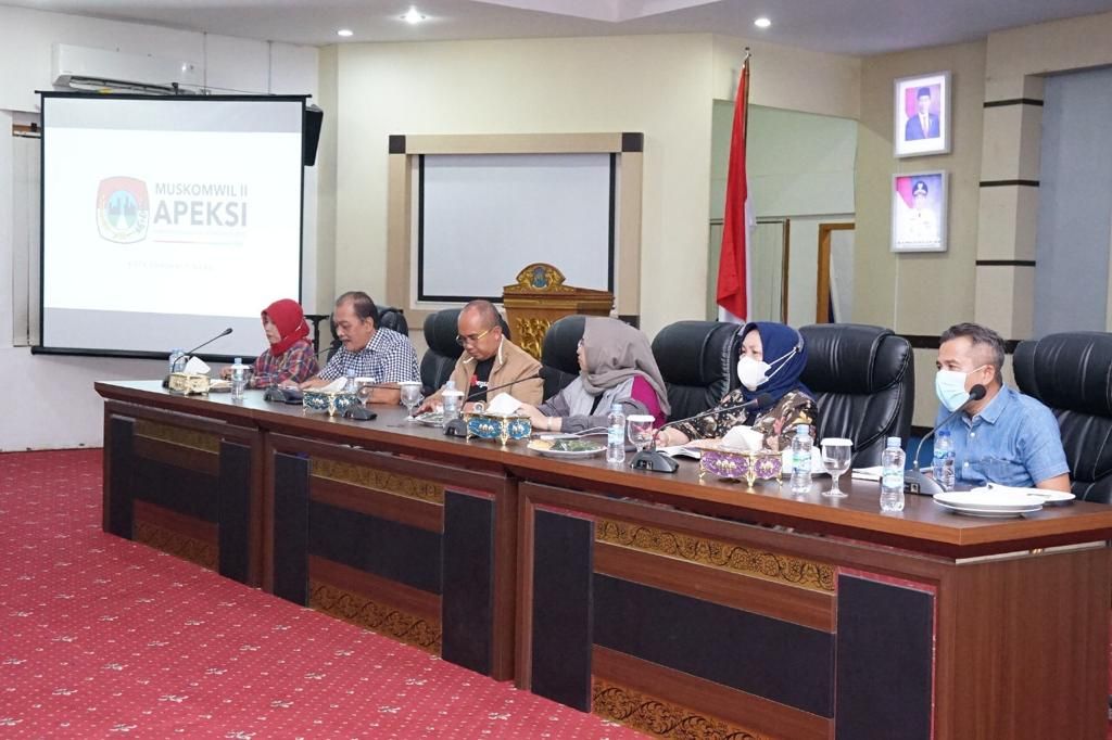 Rapat koordinasi Muskomwil APEKSI Tahun 2022 