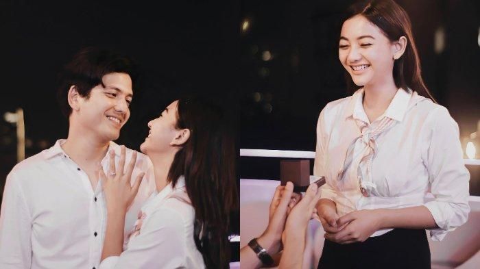 Glenca Chysara dilamar Rendi Jhon(Instagram @glencachysaraofficial)  