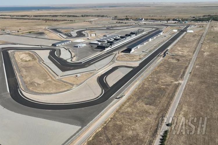 Sokol International Racetrack atau Sirkuit Sokol akan menjadi tuan rumah untuk MotoGP Kazakhstan mulai 2023(Dok. Crash.net) 