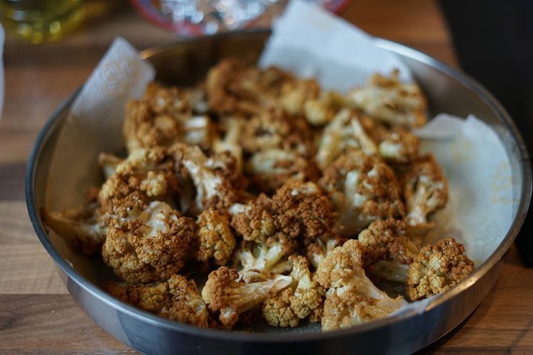 lustrasi kembang kol goreng