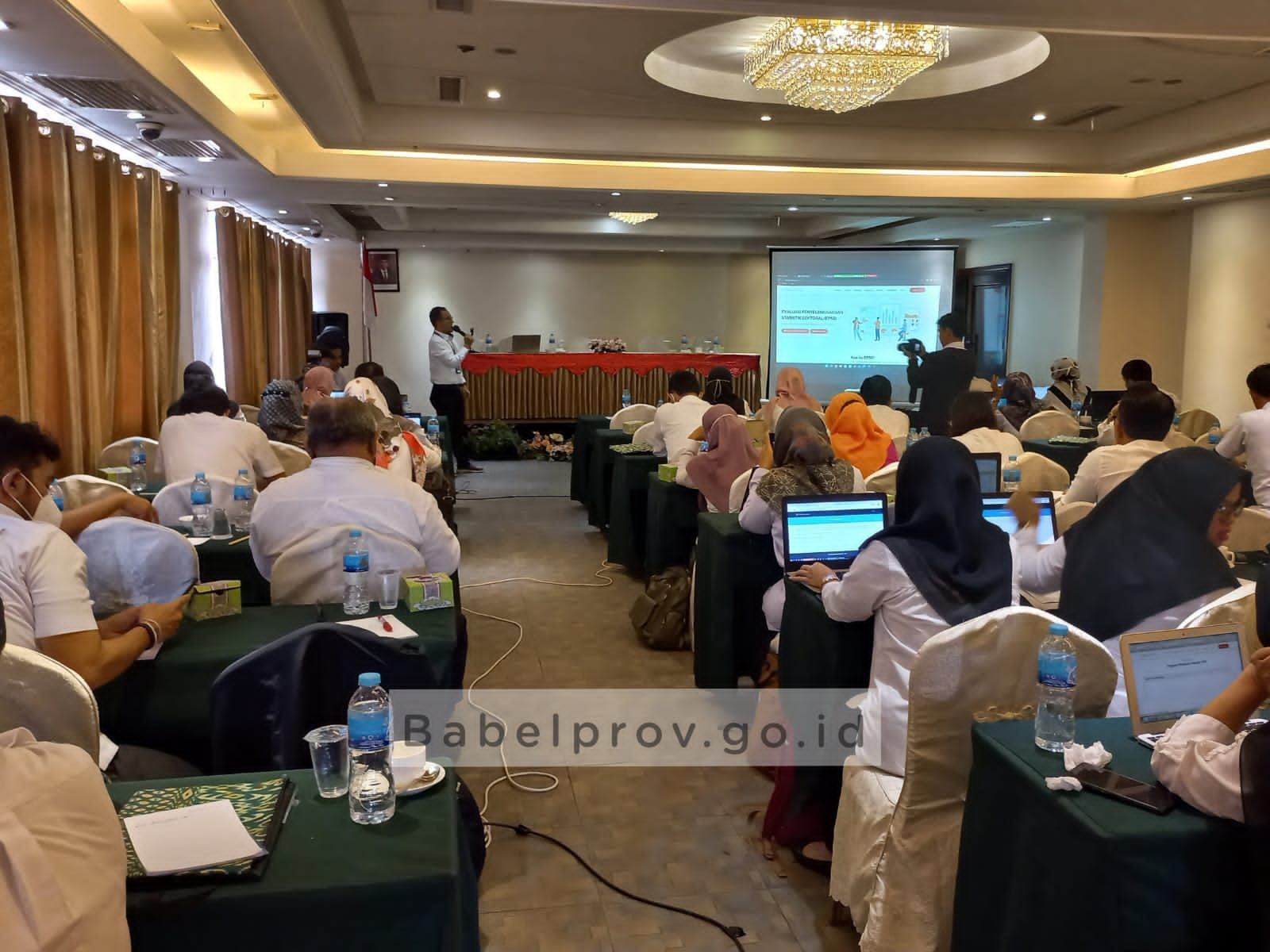 Diskominfo Babel gelar Pembinaan Teknis Statistik Sektoral