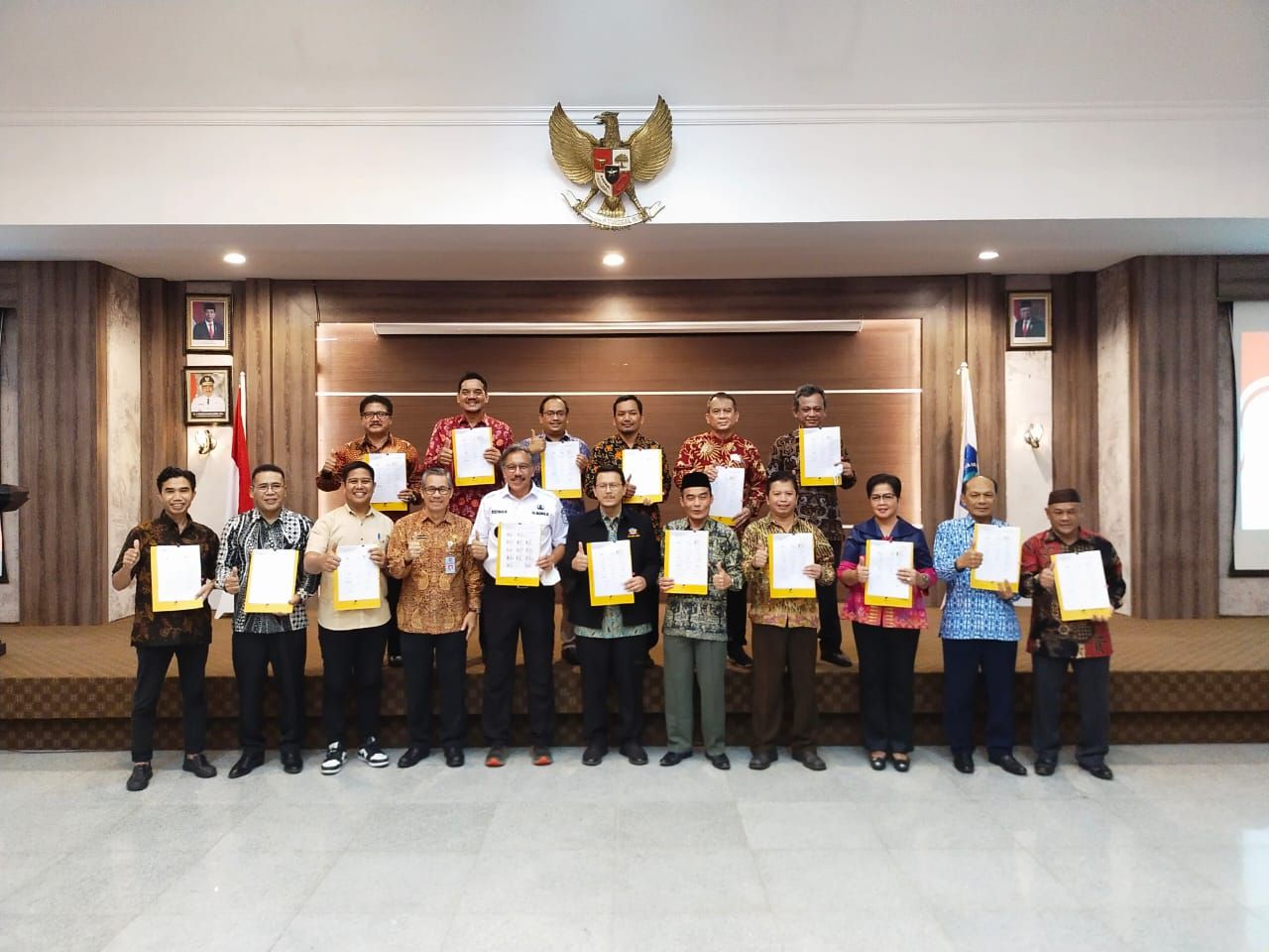 Pj Gubernur Teken MoU dengan 15 Perguruan Tinggi di Kep. Babel