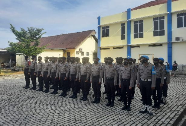 Polres Pangkalpinang Terima 39 Siswa Latja Diktuk SPN Polda Babel