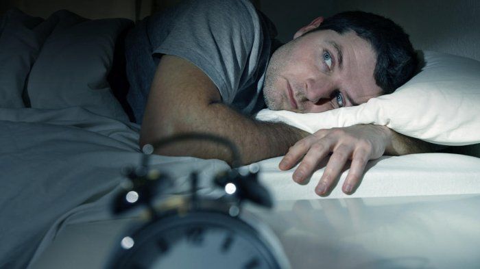 Ilustrasi insomia atau susah tidur. (CBS News) 