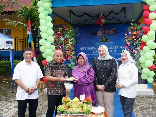 Walikota Pangkalpinang Hadiri HUT ke 38 SMP Negeri 6 Pangkalpinang