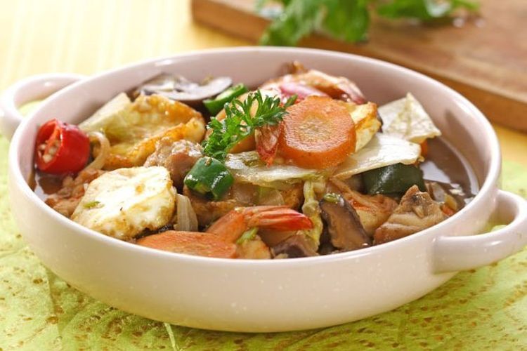 Sapo tahu putih telur. 