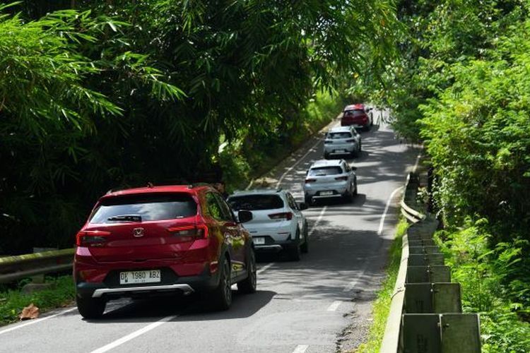 Honda WR-V RS with Honda Sensing media test drive Bali(HPM) 