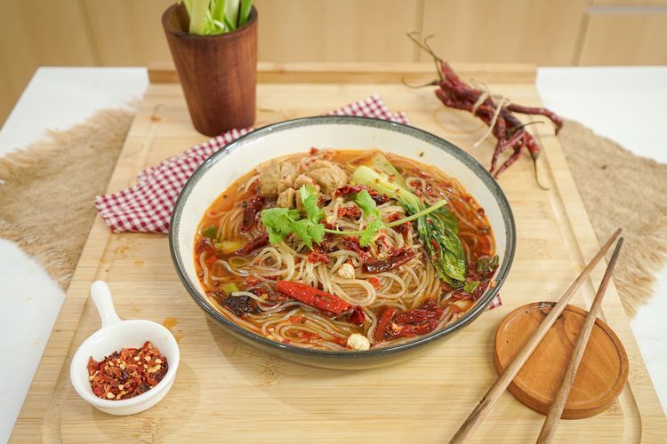 Soun kuah mala super pedas ala Foodplace 