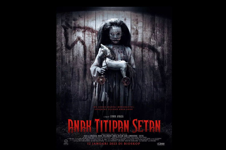 Poster film Anak Titipan Setan. 