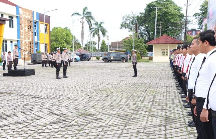 Polresta Pangkalpinang Gelar Upacara Hari Kesadaran Nasional - Bangka ...