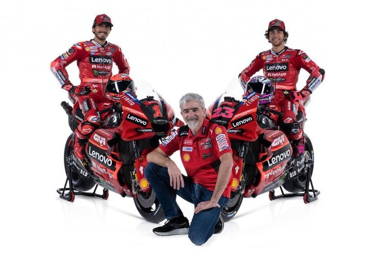 Tim Ducati Lenovo meresmikan livery untuk musim 2023(Dok. Ducati) 
