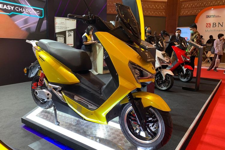 United E-Motor luncurkan motor listrik TX3000(KOMPAS.com/DIO DANANJAYA) 
