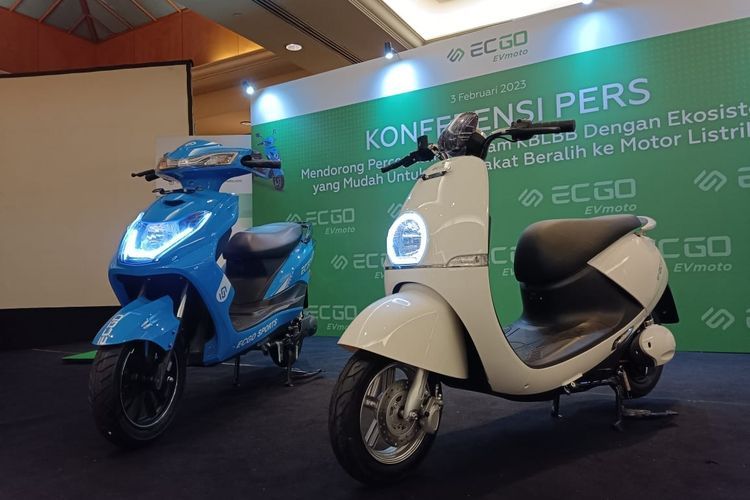 Motor listrik ECGO(KOMPAS.com/Ruly Kurniawan) 