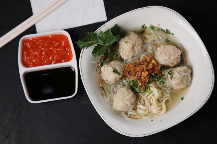 Ilustrasi bakso urat. 