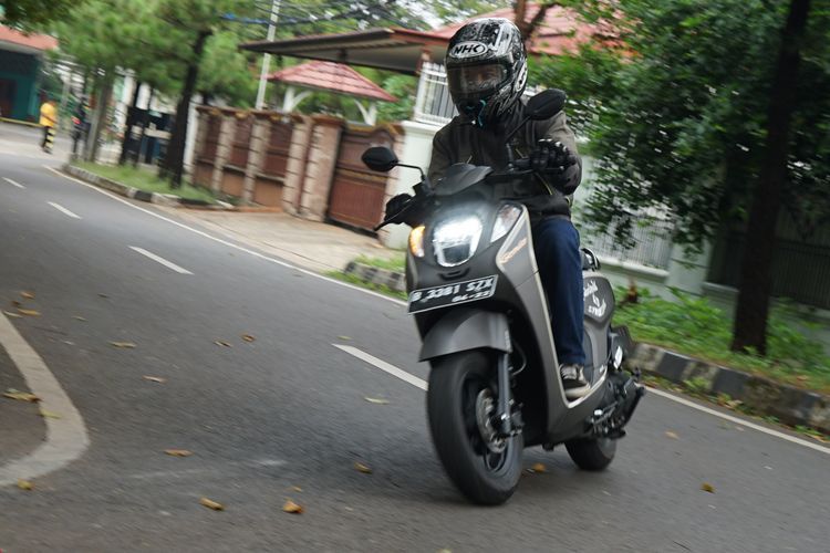 Test ride Honda Genio terbaru(KOMPAS.com/ADITYO WISNU) 