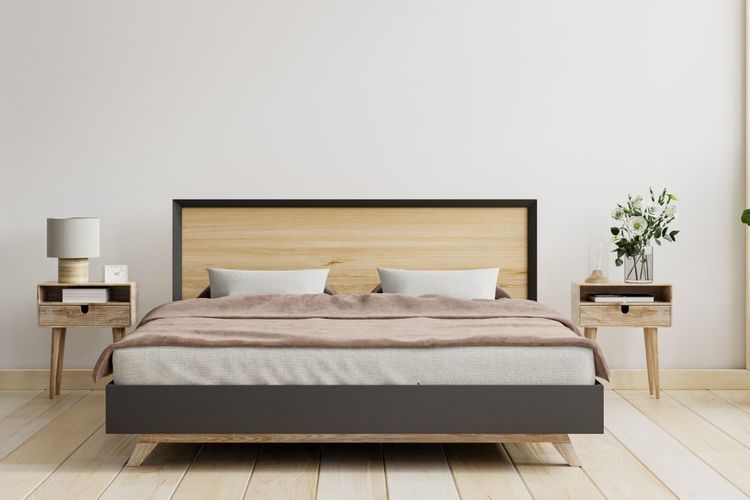 Ilustrasi kasur, tempat tidur. 