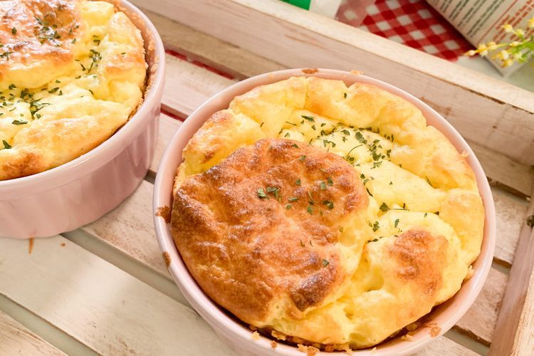 Potato Cheese Souffle.