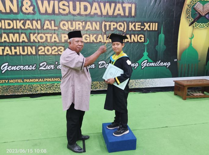 894 Santri TPQ Diwisuda Kemenag Pangkalpinang Bangka Sonora Id